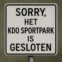 Sportpark gesloten tot en 3 augustus